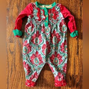 Matilda Jane onesie ruffle holiday